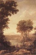 Claude Lorrain Moses Rescued from the Waters oil painting reproduction